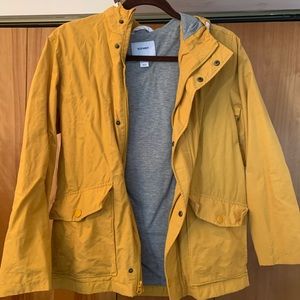 Kids Yellow Utility Rain Jacket